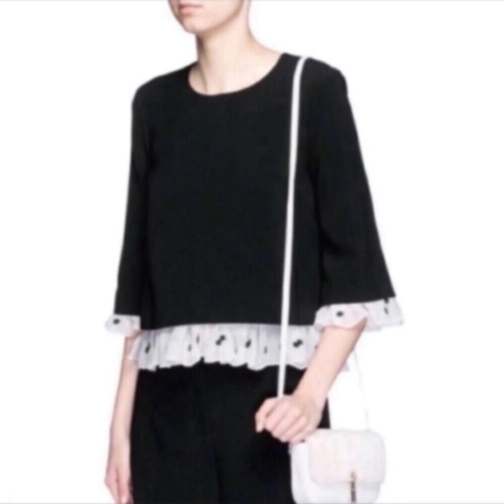 Elizabeth and James - Black Frill Yuri Top